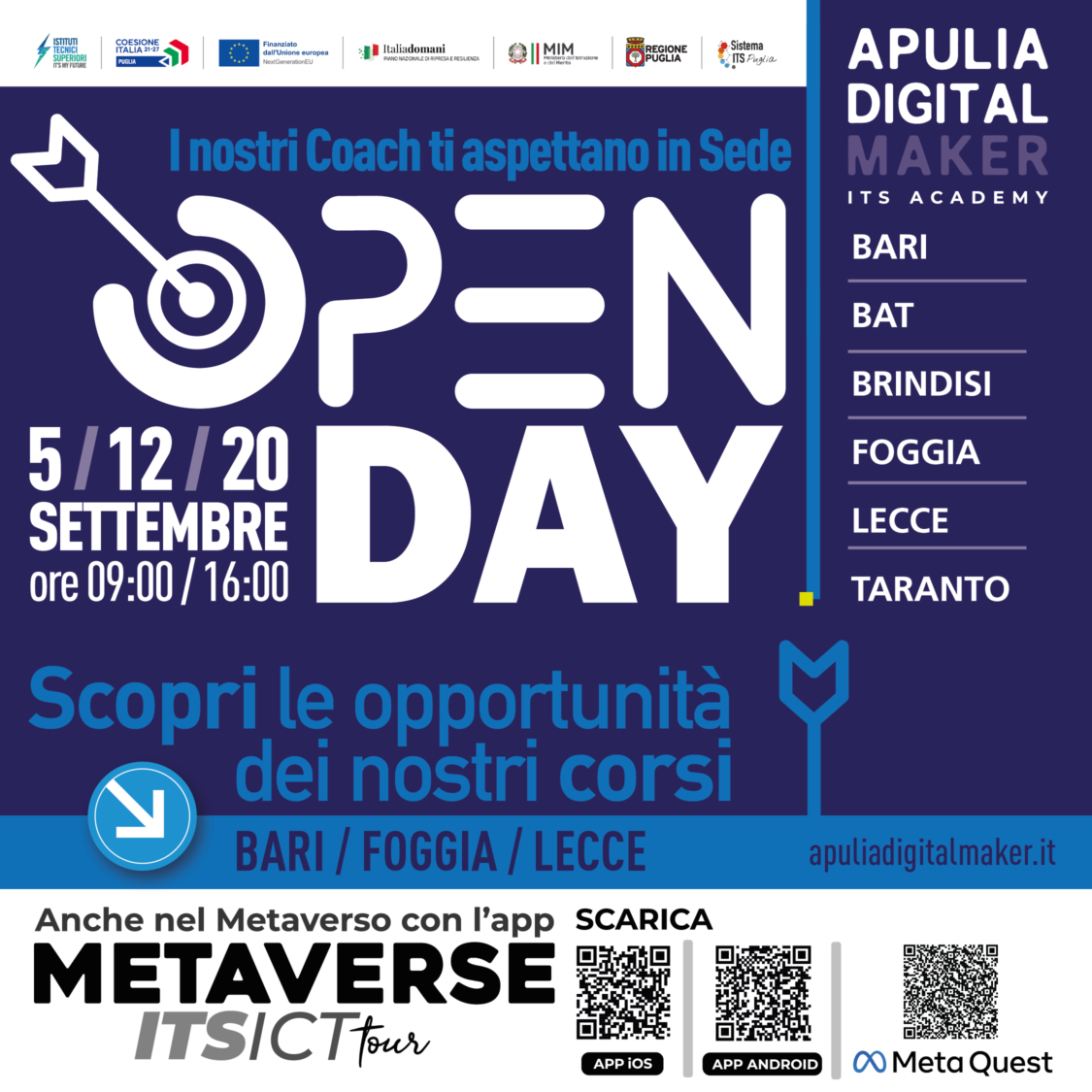open adm settembre